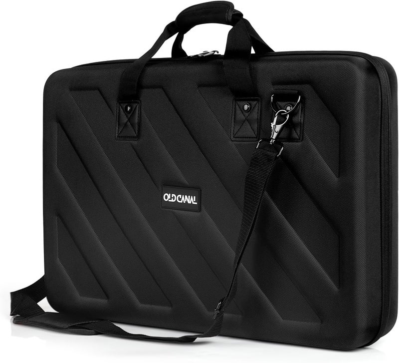 Old Canal Mixer Travel Case, Carrying Storage Bag Compatible with DJ Controller for DDJ-SR/SR2/REV1/Denon MC4000/Numark NVII/Mixtrack Pro3/Hercules Inpulse 500/NV Platinum (Mixing Board Not Included) - Image 2